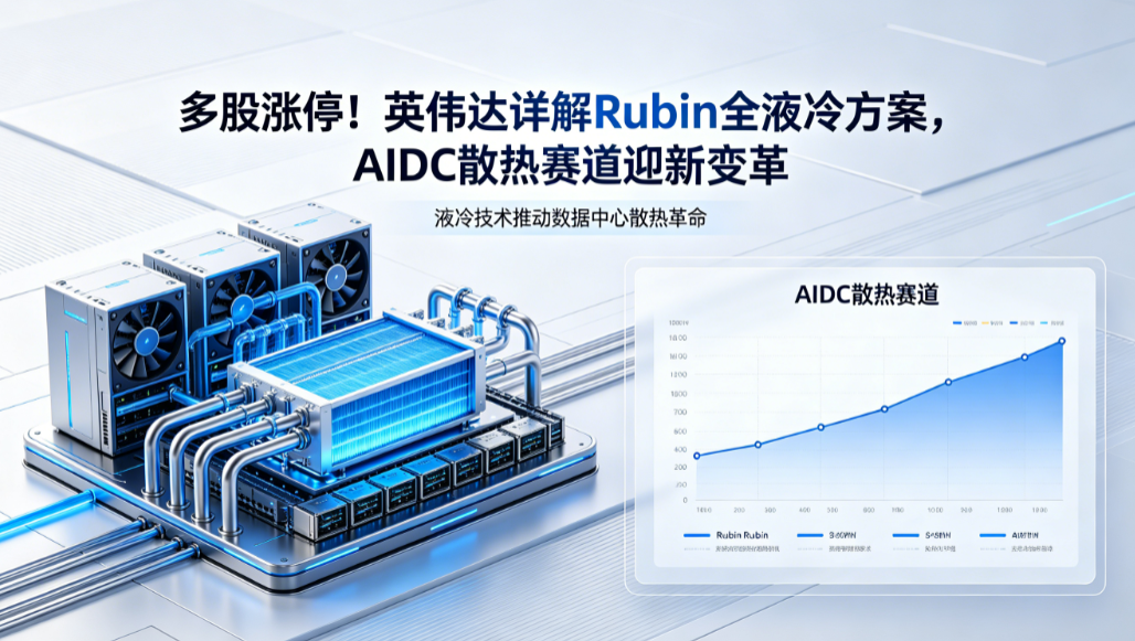 NVIDIA Rubin Sparks Liquid Cooling Sector