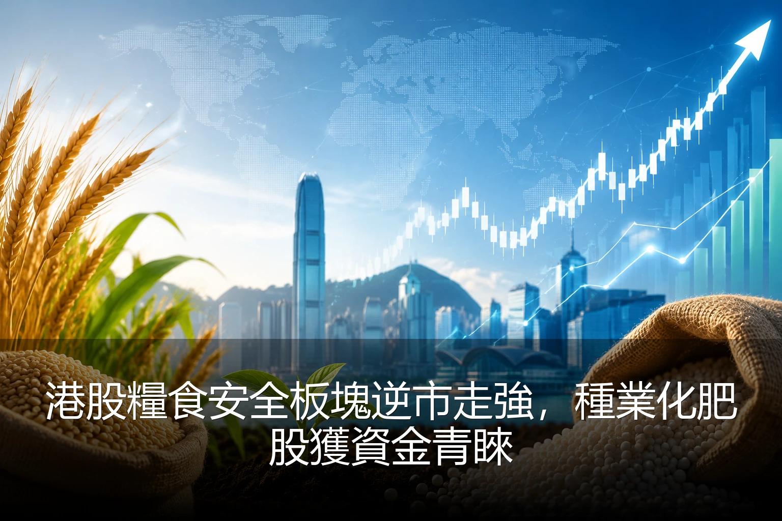 港股糧食安全板塊逆市走強，種業化肥股獲資金青睞