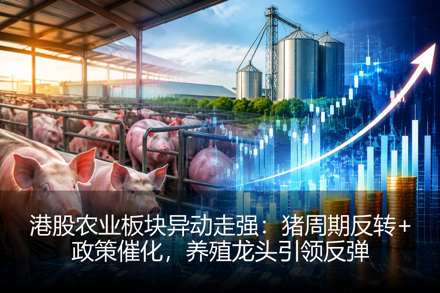 港股农业板块异动走强：猪周期反转+政策催化，养殖龙头引领反弹