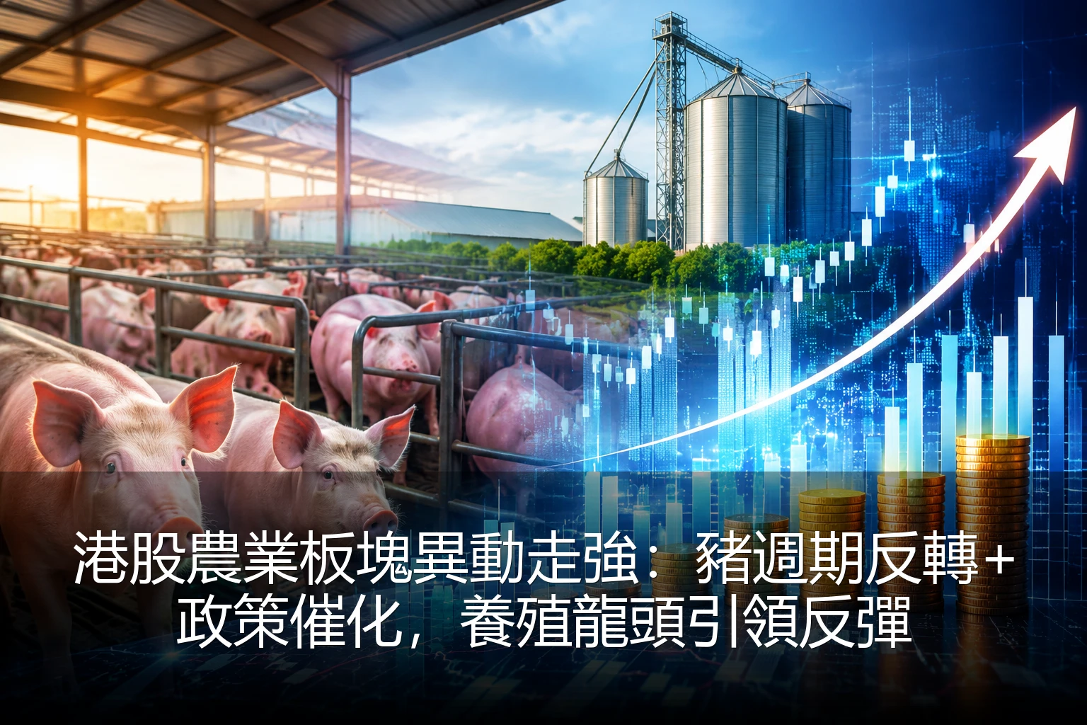 港股農業板塊異動走強：豬週期反轉+政策催化，養殖龍頭引領反彈