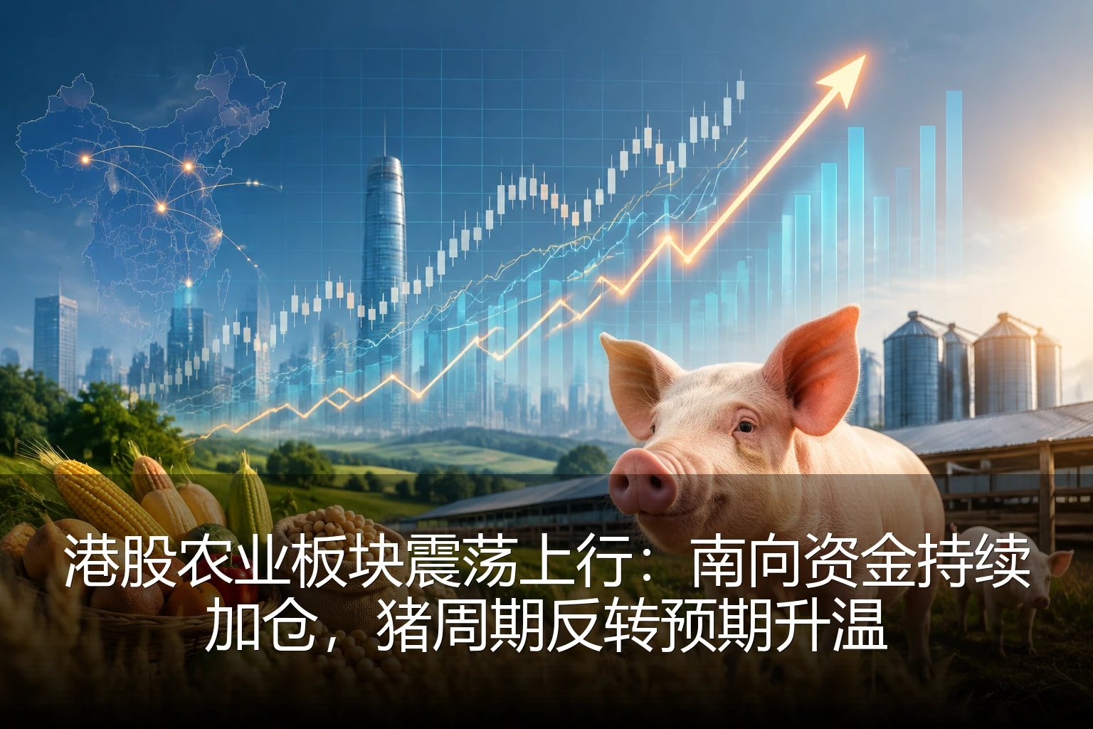港股农业板块震荡上行：南向资金持续加仓，猪周期反转预期升温