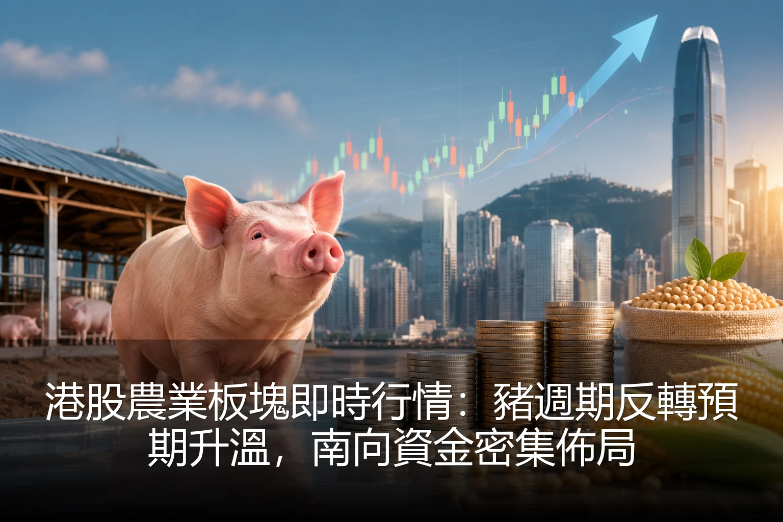 港股農業板塊即時行情：豬週期反轉預期升溫，南向資金密集佈局