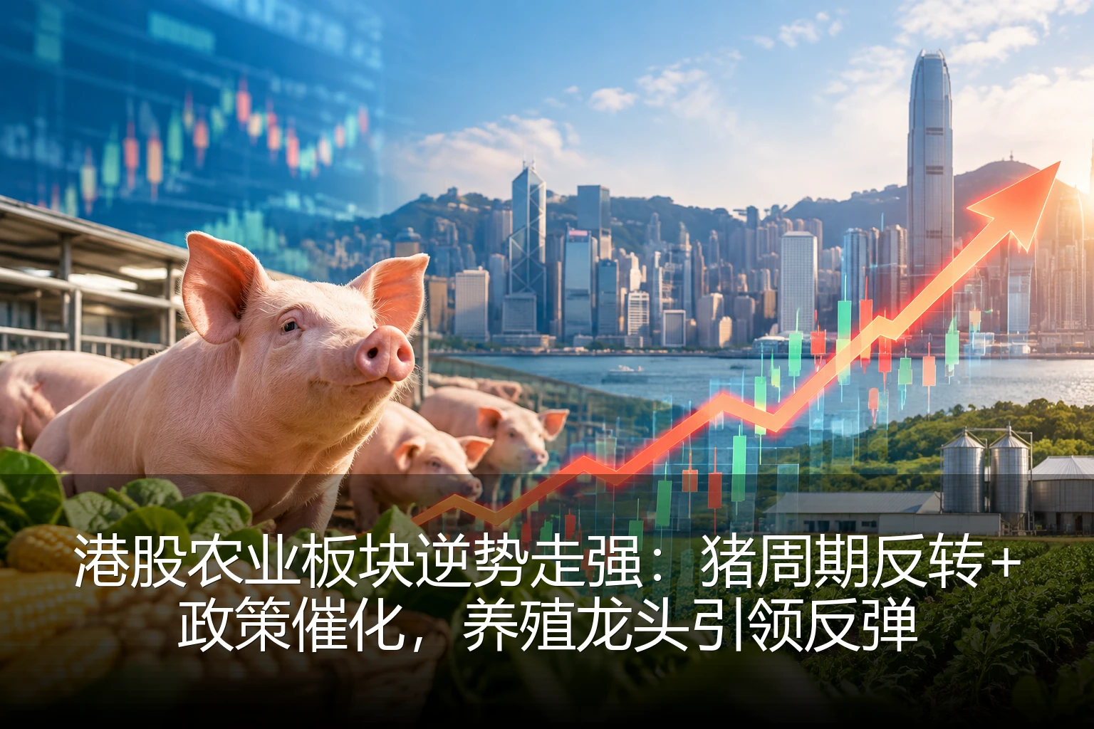 港股农业板块逆势走强：猪周期反转+政策催化，养殖龙头引领反弹